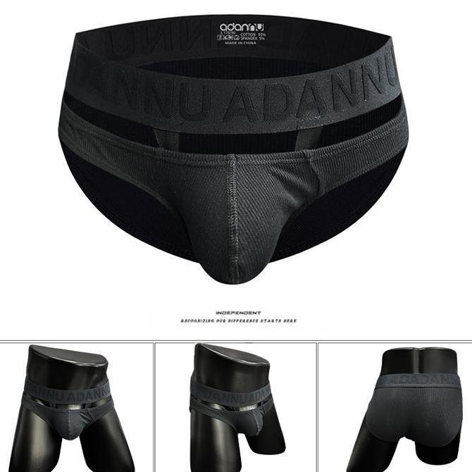 Adannu Celana Dalam Pria Karet Ring Dalam Katun