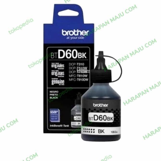 BROTHER Tinta BT-D60BK | BTD60BK | BTD60 BK Original Black