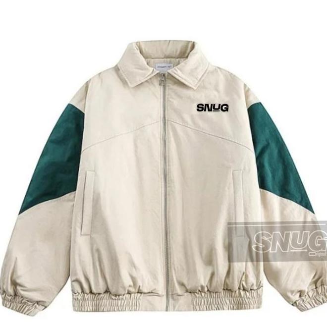 Jaket Vintage Sng - Varsity Vintage - Retro Jacket Pria - Jacket Vintage Oversize