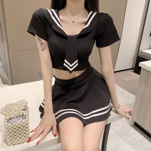 Lingerie Cosplay big Size Lingerie Sexy Kostum Cosplay Pelaut A5160