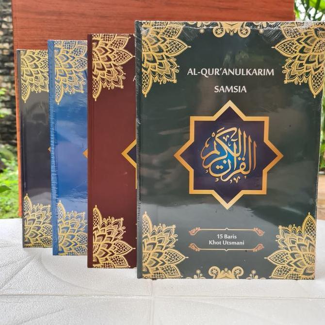 Alquran Samsia Non Terjemah Uk Besar A4, AlQuran Utsmani 15 Bari HVS