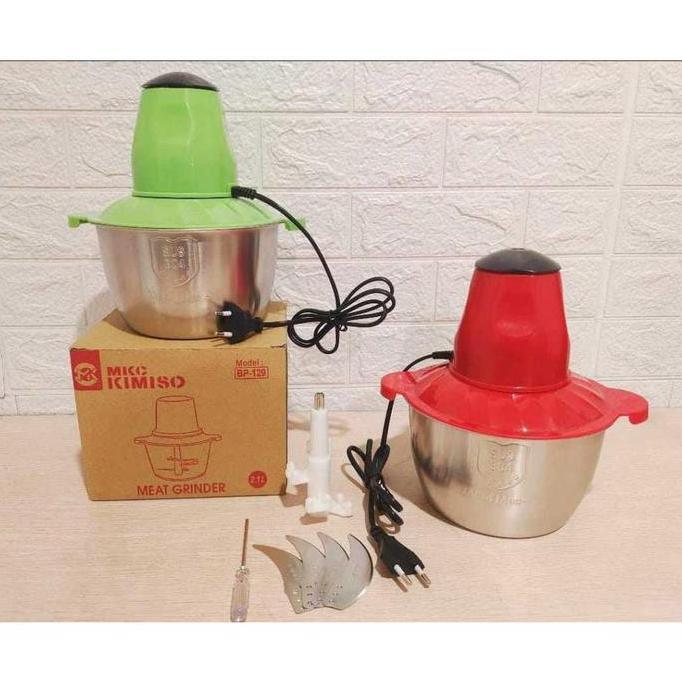 MKC KIMISO Chopper Stainless Blender Daging Serbaguna SQRS 188 & MKC 128