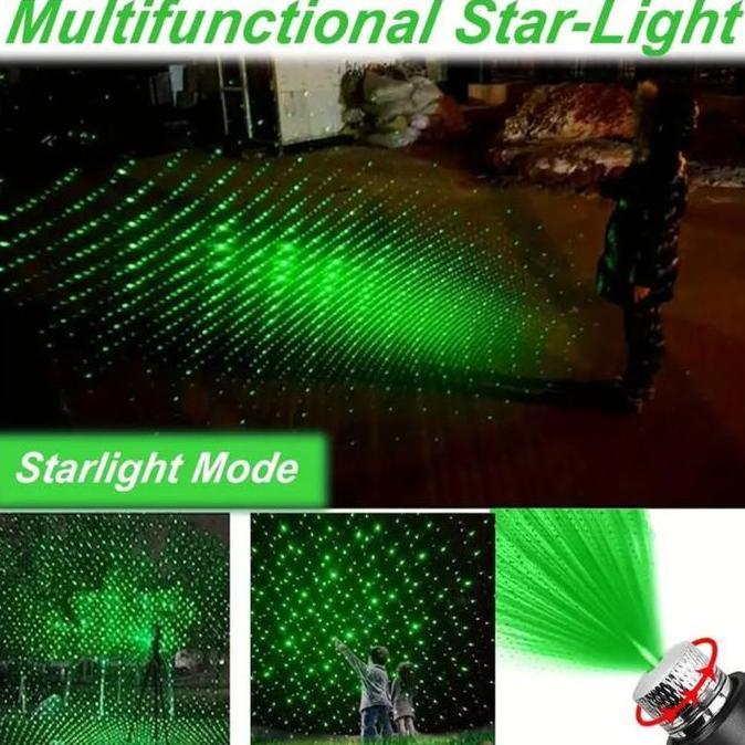 Laser Pointer Presentasi 303-A / Lampu Leser Hijau Jarak Jauh