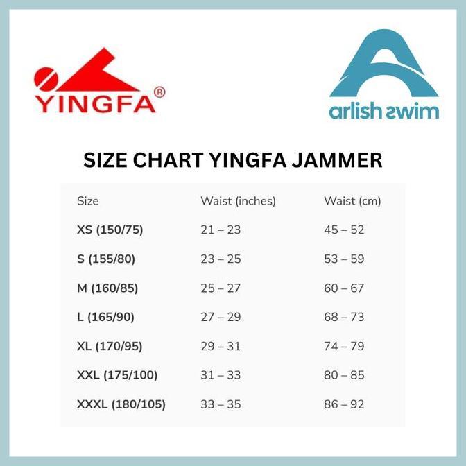 Celana Renang Jammer Yingfa Original / Jammer Yingfa