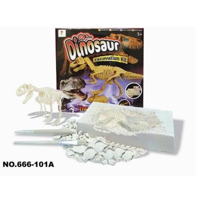 Mainan Edukasi Dinosaurus Fossil | Arkeologi Dino Fosil - Montessori