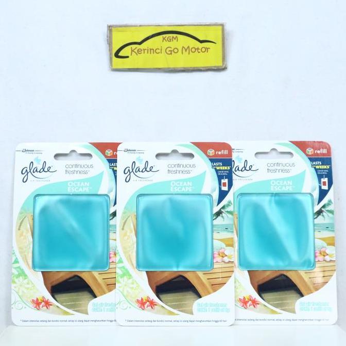 Promo PARFUM MOBIL GLADE CONTINUOUS OCEAN ESCAPE REFILL - PEWANGI MOBIL COD