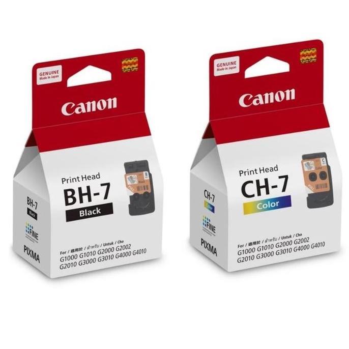 BEBAS ONGKIR - PRINTHEAD CANON BH7 BLACK CH7 COLOUR CARTRIDGE CANON G1010 G2010 G3010
