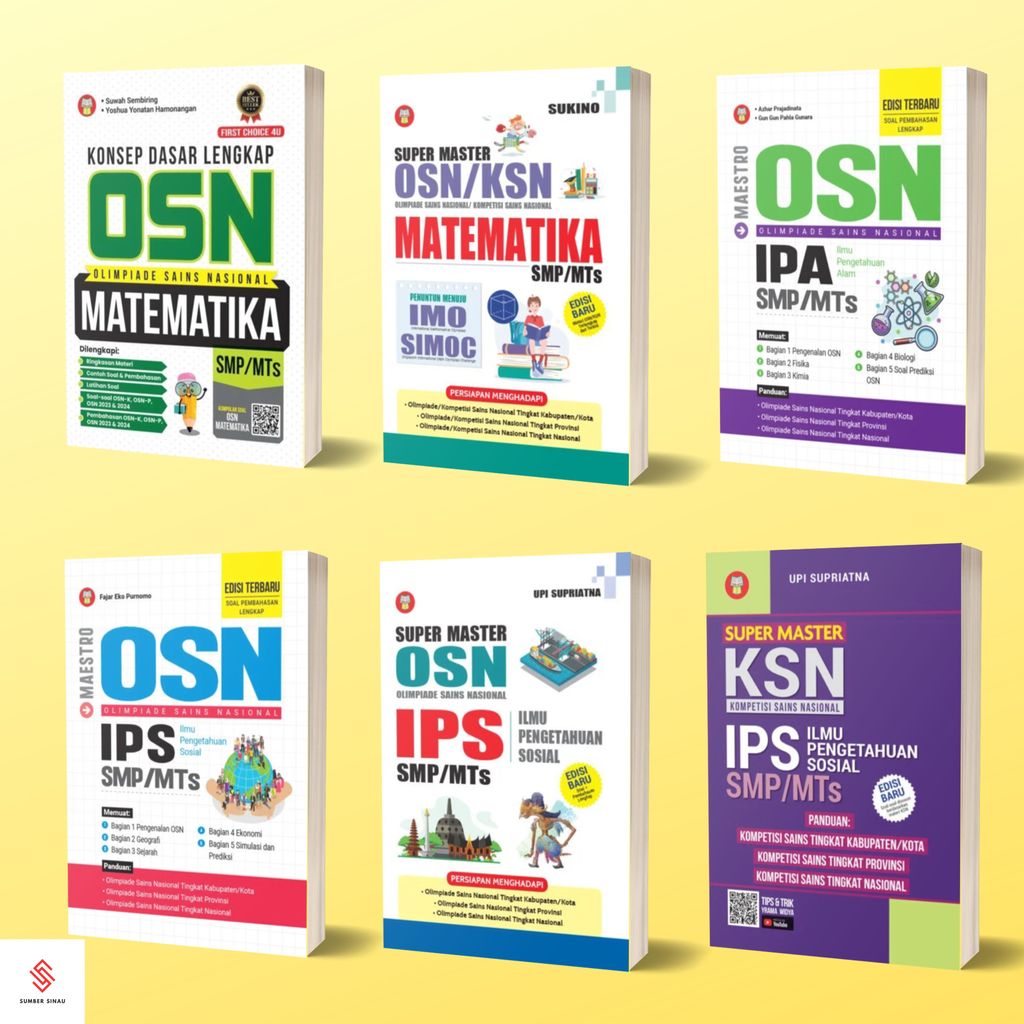 Buku Olimpiade/OSN/KSN Matematika/IPA/IPS SMP/MTs