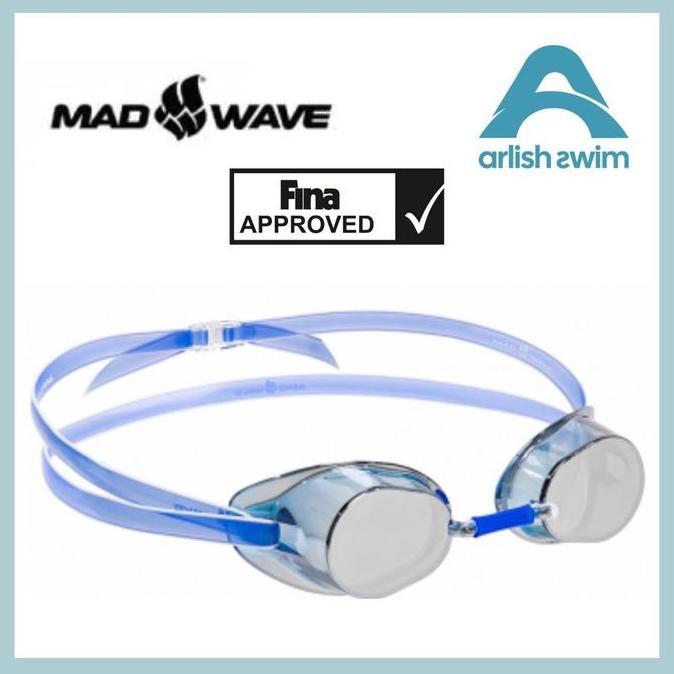 Kacamata Renang Madwave SW Mirror Sweedish Googles ORIGINAL REAL PIC