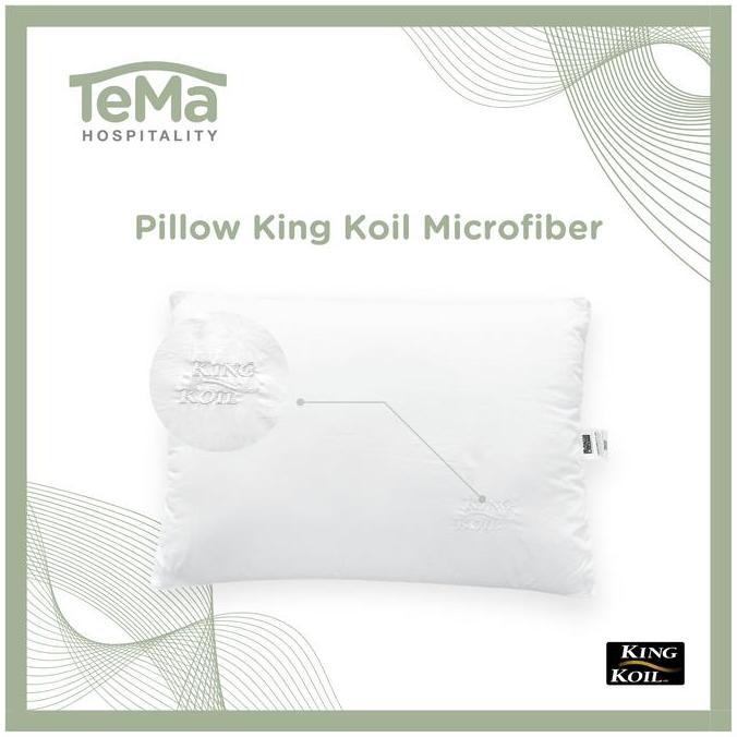 TERMURAH - Pillow / Bantal Hotel King Koil Microfibre Standar Hotel Bintang 5 | TEMA Hospitality