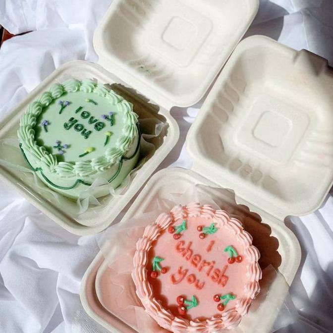 Diskon Korean Cake Bento | Korean Cake | Mini Bento Korean Cake