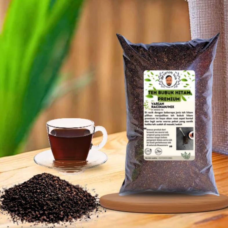 adibyanss - teh bubuk hitam premium 1kg - minuman teh kental & legit