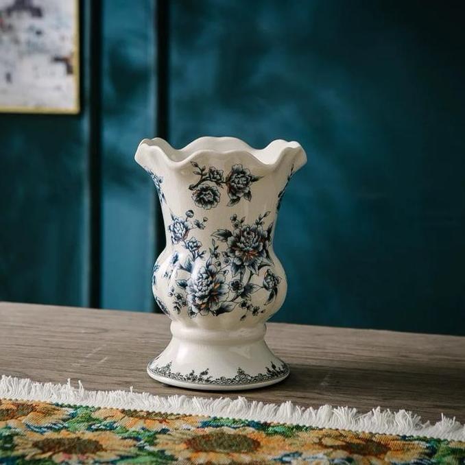 Vas Danish Luxury / Vas Bunga Unik keramik