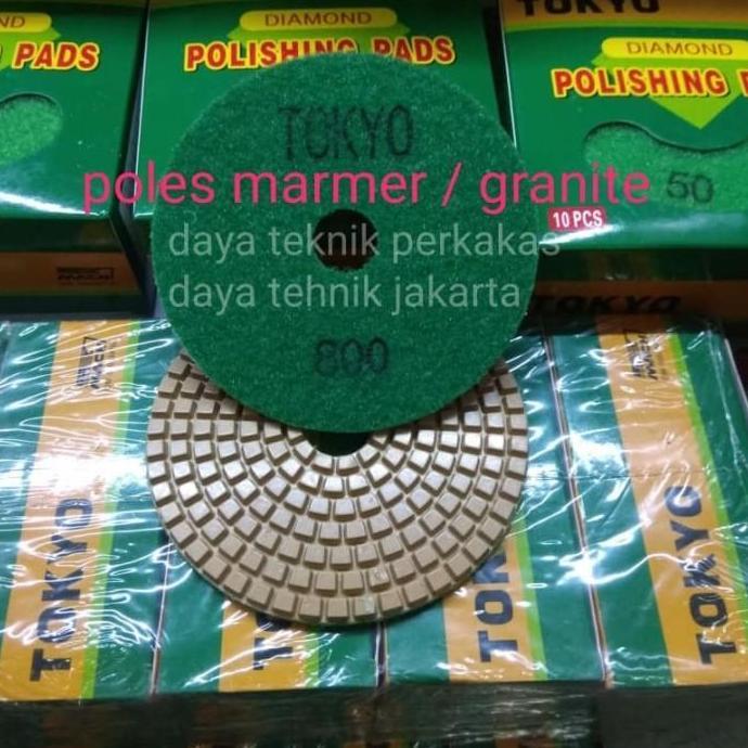 polishing pad #800 - diamond pad poles marmer - pad poles granite