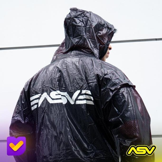JAS HUJAN/RAINSUIT ASV 04 BLACK Terlaris