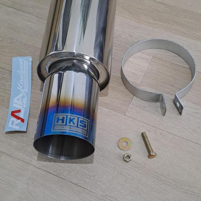 Muffler Knalpot Mobil HKS baby burn tip Terlaris