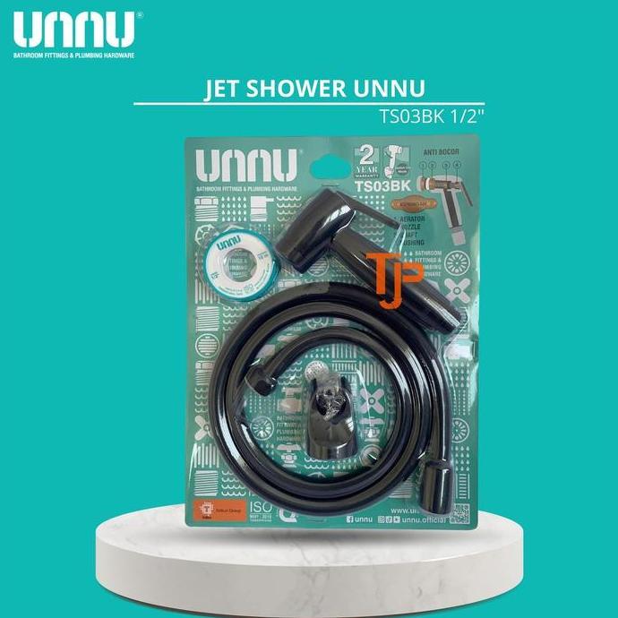 Unnu Jet Shower Toilet Bidet -  Ts03Bk Hitam
