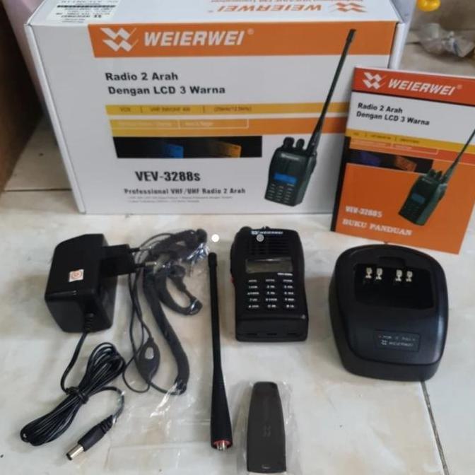 TERBARU handy talky weierwei vev-3288s ht weierwei vev 3288 vev3288 uhf 330
