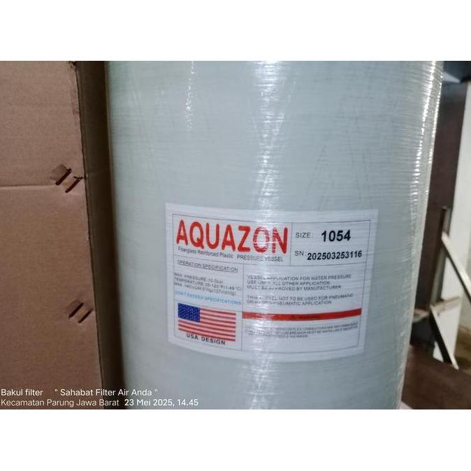 Tabung Filter Air / Tabung FRP 1054 Fiber Nanotech / Filter Air