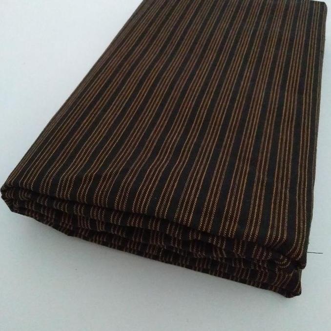 Kain Batik Tenun Lurik - Biru Navy