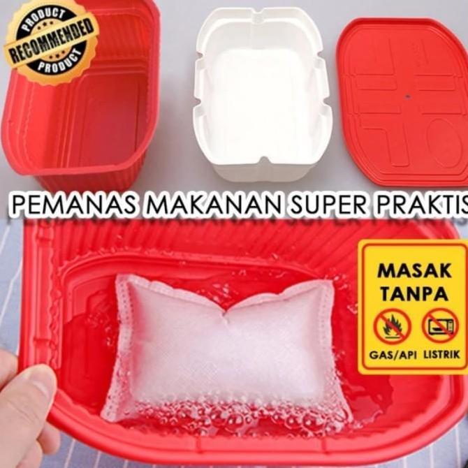 Self heating pack / Alat masak tanpa api / Alat masak hiking camping