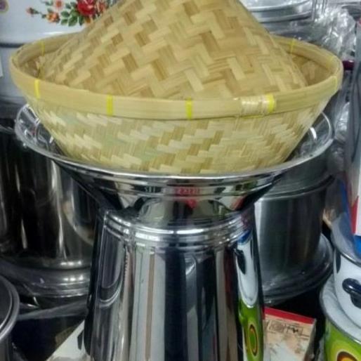 SEENG/DANDANG JADUL STAINLESS +TUMPENG DARI BAMBU