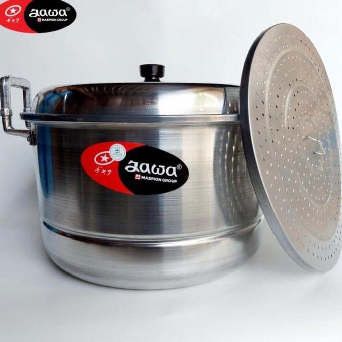 PANCI KUKUSAN DANDANG STEAMER JUMBO BESAR ALUMINIUM MASPION JAWA
