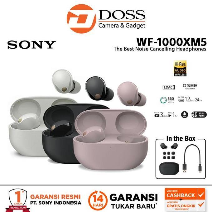 Sony WF-1000XM5 Wireless Earphone WF1000XM5 WF1000 XM5 WF 1000 XM5