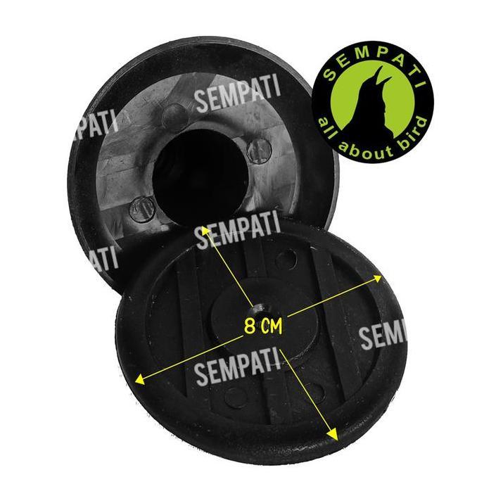 SEMPATI Lepek Pion Tatakan Pion Sangkar Kandang Burung Lovebird Kapsul Pleci Anis Branjangan Bahan P