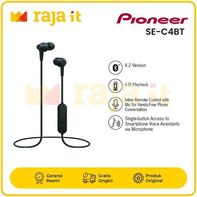 PIONEER Earphone In Ear SE-C4BT Headset