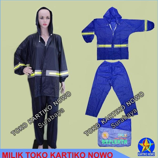 Jas hujan Dewasa Jaket Celana Elephant Brand REFLEKTA