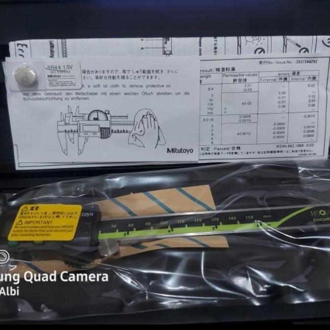 vernier caliper mitutoyo sigmat digital 6" - sigmat mitutoyo 150mm