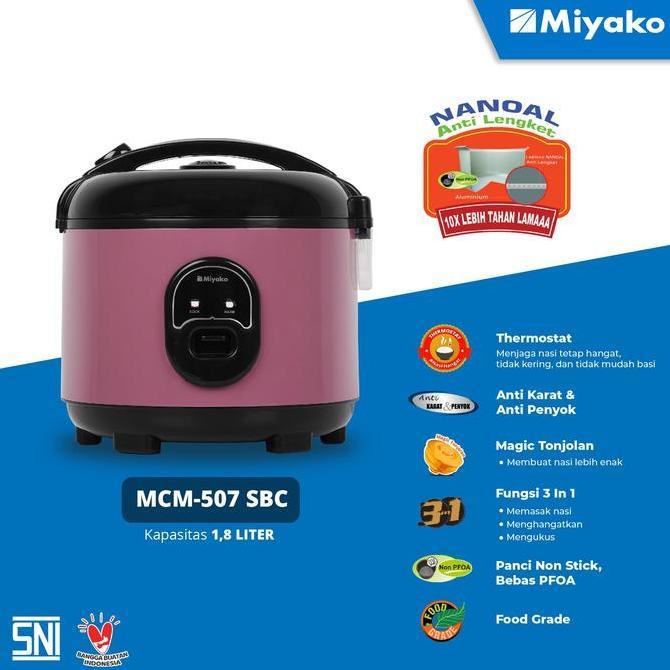 MAGICOM / RICE COOKER MIYAKO MCM 508 SBC / MCM508SBC