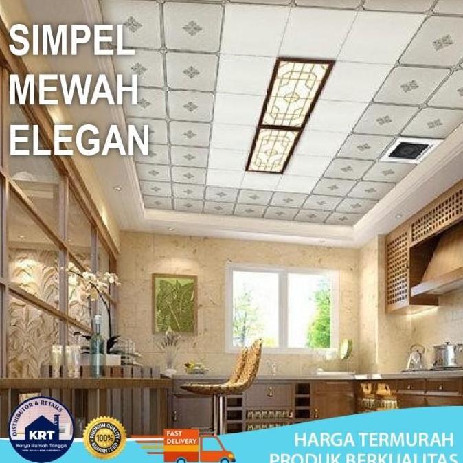 Promo Ceiling Border Pvc Wall Border List Plafon Pvc List Profil Plafon Pvc Cod