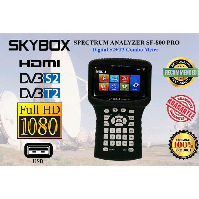 Satelite Finder Skybox SF 800 Pro (Dvb S2 + Dvb T2) Combo