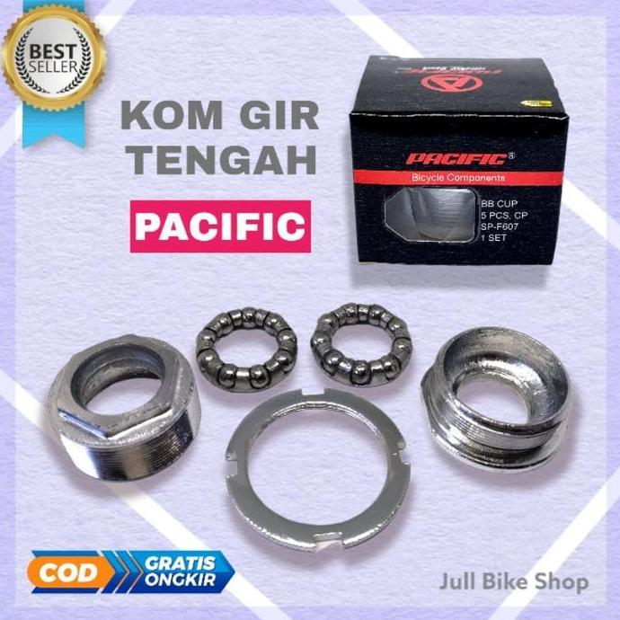 BB Cups sepeda pacific komgir as tengah pedal fixie mtb lipat anak jadul bottom bracket kom gir cran