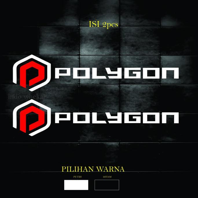 STIKER / CUTTING STICKER POLYGON/SEPEDA