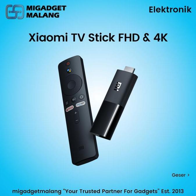 Mi TV Stick Android TV Stick - Mi Box S Stick - Chromecast