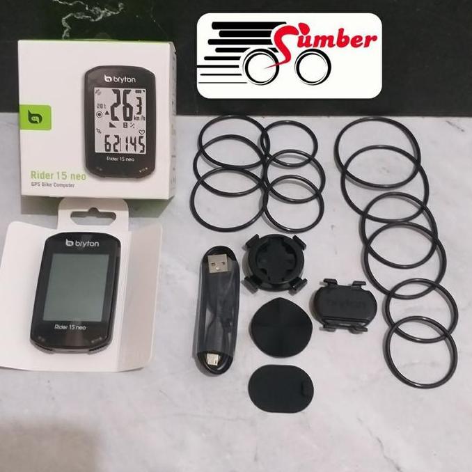 Cyclocomp bryton rider 15 Neo C GPS speedometer sepeda