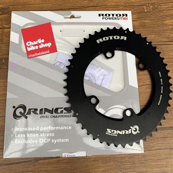 Chainring Rotor Qrings Oval for Sram AXS BCD 110x4 Outer Chainring