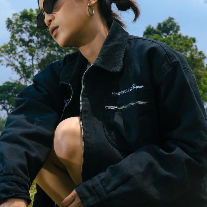 Sale Roofair Work Jacket - Joyride, Jaket Bordir Pria Unisex