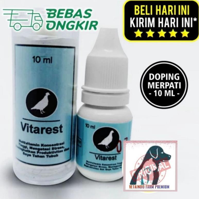 Vitarest Multivitamin Burung Merpati Vitamin Suplement Merpati Dara