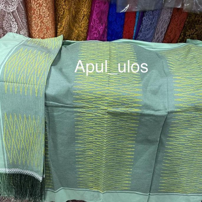 Set Sibolang Rasta Hijau Sage Kualitas Bagus