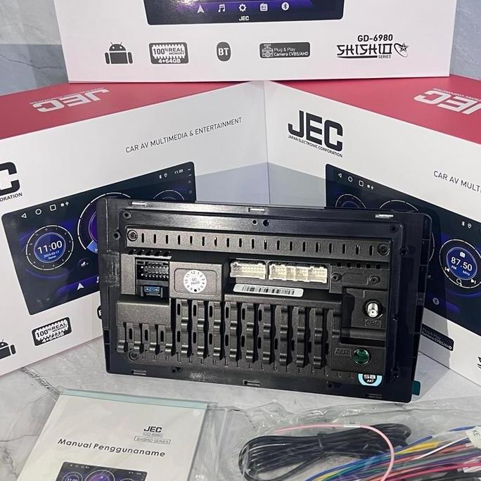 JEC Audiobank 4/64GB 9inch Android TV mobil Terlaris