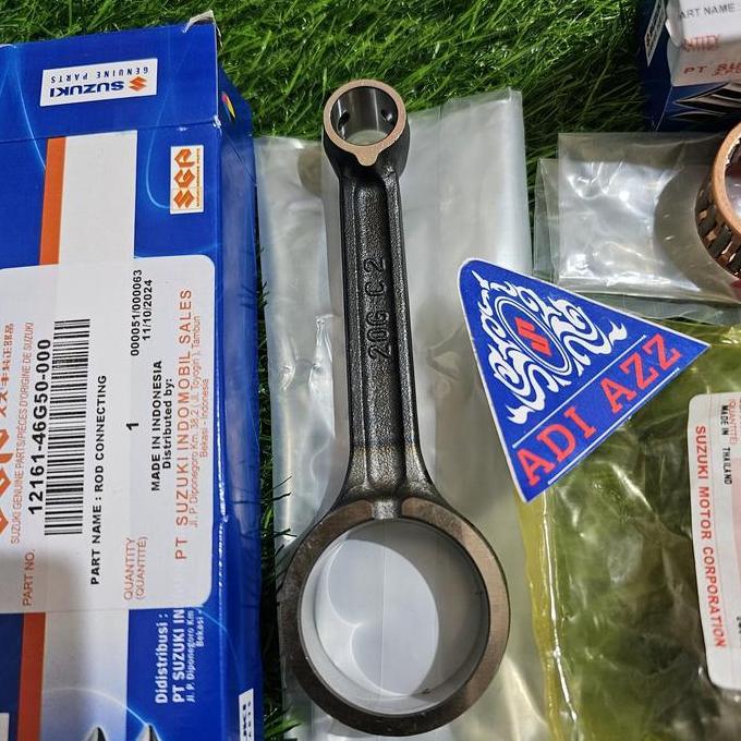 stang piston bearing pen seher set rod connecting skywave spin hayate skydrive original SGP 12161- 4
