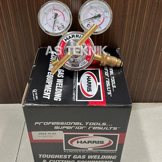 Diskon Harris Regulator 25Gx-15 Hidrogen Helium Hydrogen 15Bar