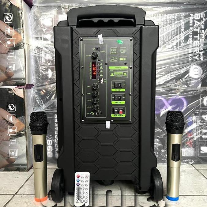 Speaker Portable Aiwa Wireless meeting Audio AIWA 238 O Original 12 in Terlaris