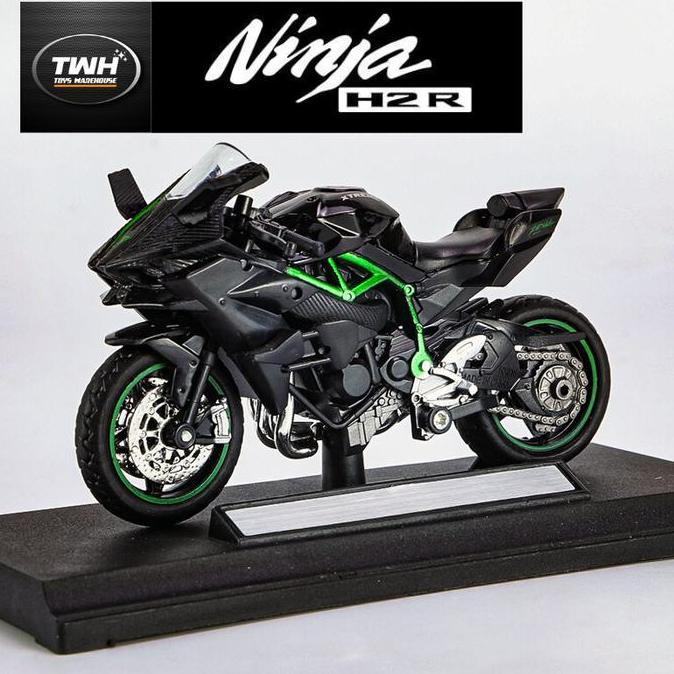 FAMINUYI - TWH MOTOR BALAP MINIATUR 1:18 NINJA H2R YAMAHA DUCATI 12CM | DIECAST ALLOY MOTOR SPORT KO