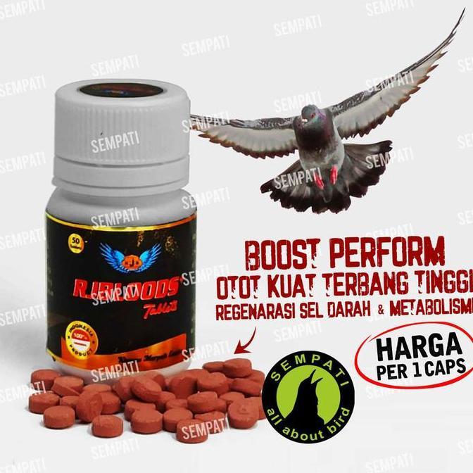 SEMPATI Rjbloods Rjb Bloods Blud Blood Merpati Vitamin Merpati Balap Kolong Pos Penambah Sel Darah M