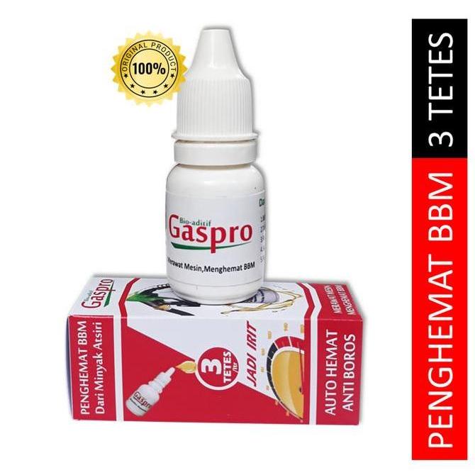 Penghemat BBM bio-aditif gaspro. berbasis minyak atsiri